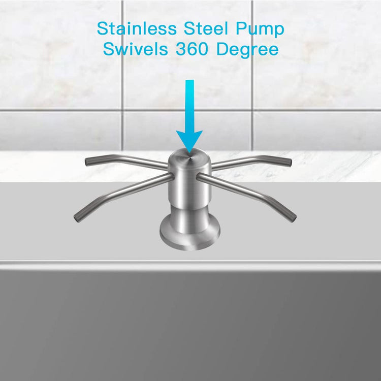 Dish Soap Dispenser for Kitchen Sink