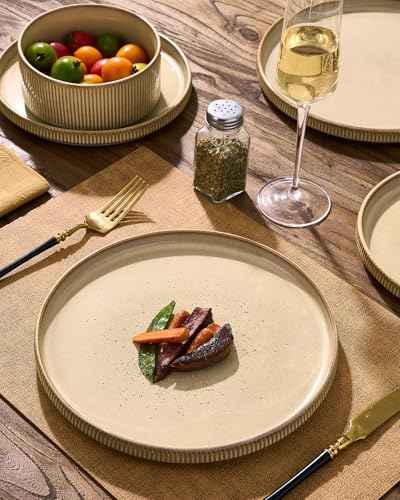 Stoneware Dinnerware Sets (24 Count)