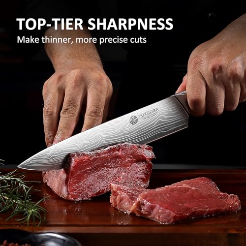9 Inch Japanese Chef Knife with Full Tang Rosewood Handle