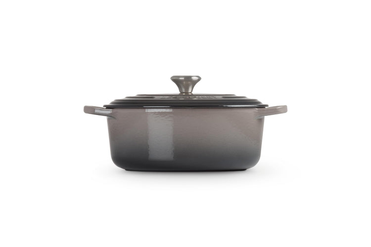 Enameled Cast Iron Oval Dutch Oven