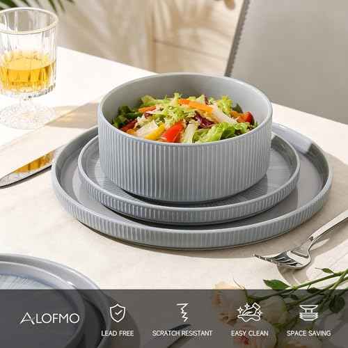 Stoneware Dinnerware Sets for 4 (12 Count)