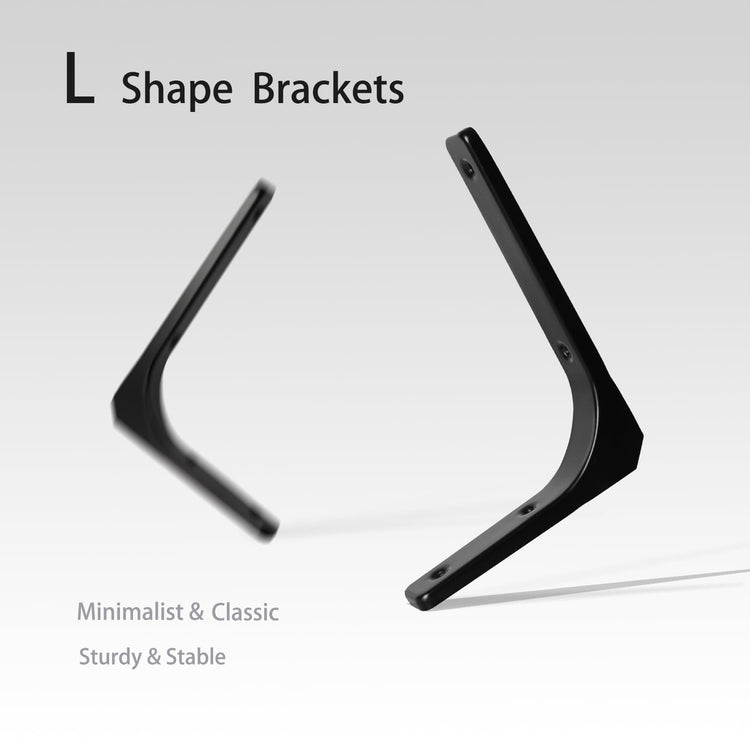 Long Wall Shelves (2 Count)