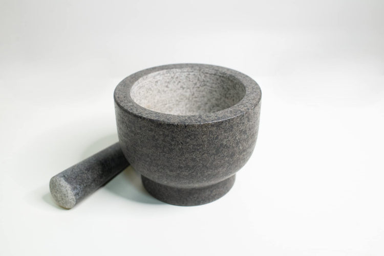 by Frieling Goliath Natural Granite Mortar and Pestle Set