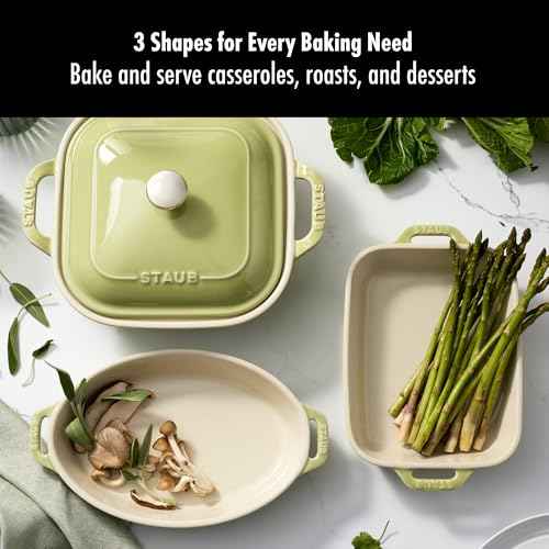 Ceramic 4 pc Baking Pans Set (4 Count)
