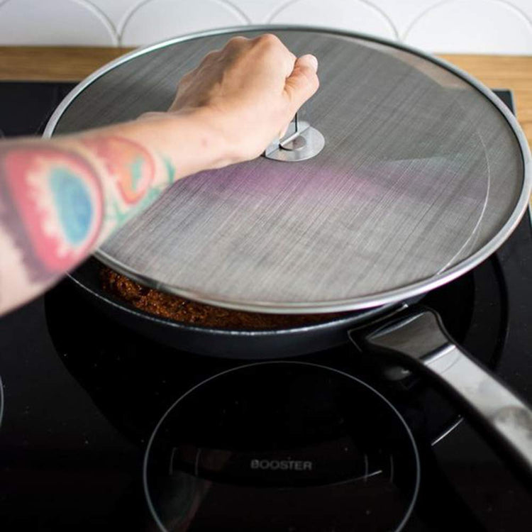 3 Pack Grease Splatter Screen for Frying Pan 9.8