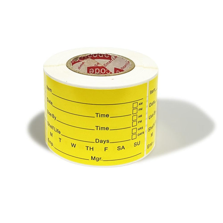 2 x 3'' Self Adhesive Removable Freezer Food Labels (300 Count)