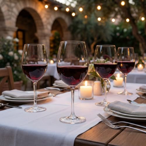 16 Ounce Pinot Noir Wine Glasses (6 Count)