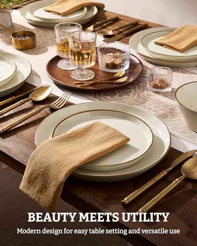 Saturn Plates and Bowls with Rim (18 Count)