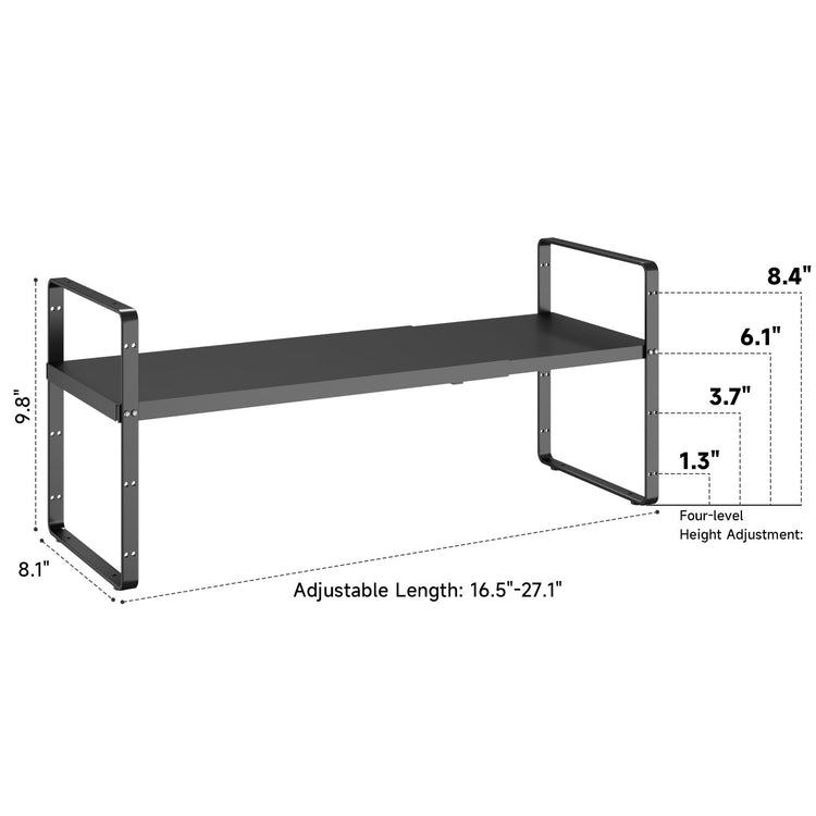 16.5~27.1" Expandable Shelf (16 Count)