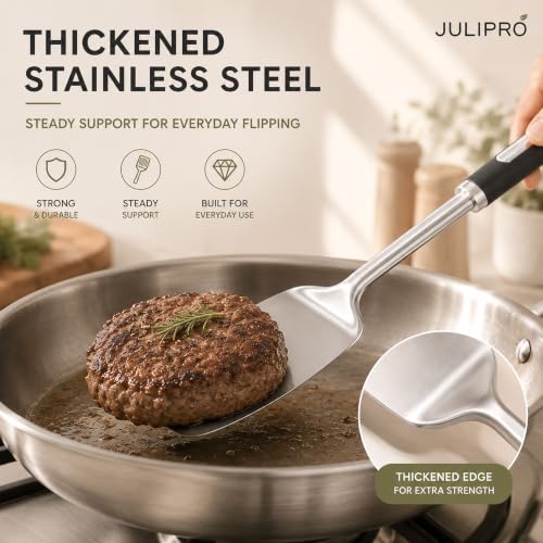 Stainless Steel Spatula Set (Stainless Steel Spatula Set(2 Piece))