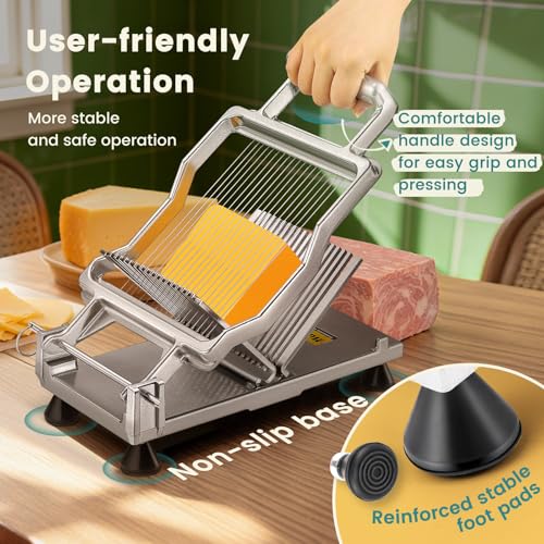 Commercial Cheese Slicer 316 Stainless Steel 1