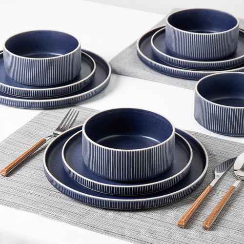 Stoneware Dinnerware Sets for 4