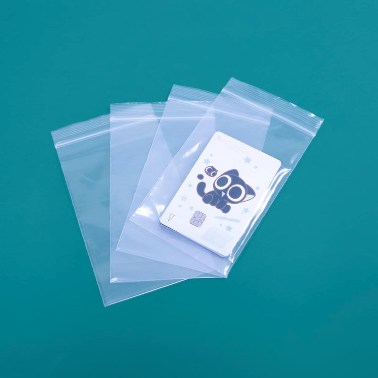 iMailer - 1000 Count - 3" x 5" Small Plastic Bags- Reclosable Zip Bags 2 Mil with Lock Seal Zipper for Treats, Snack, Photo, Jewelry, Party Favors
