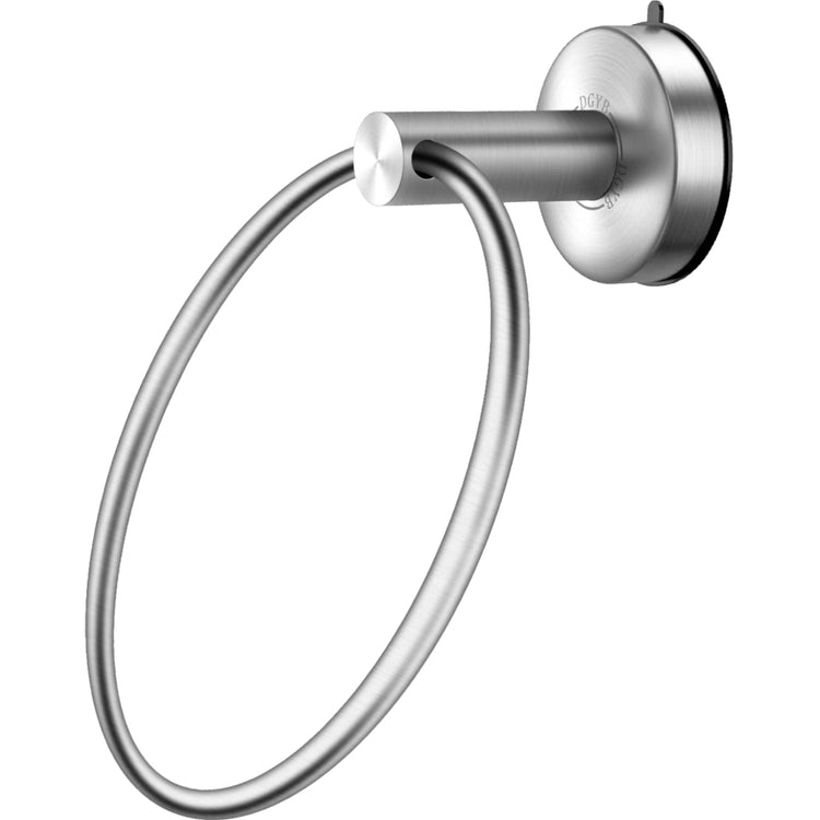 Suction Cup Hand Towel Ring Brushed Nickel Hand Towel Holder for Bathroom Wall SUS 304 Stainless Steel Kitchen Towel Hanger