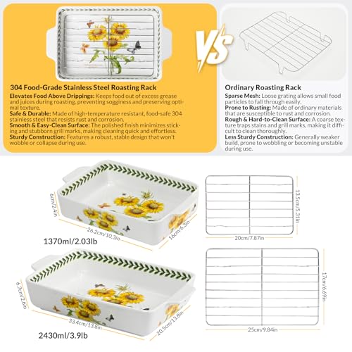 Ceramic Casserole Dish for Oven
