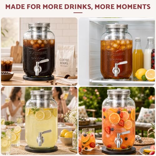 Cold Brew Coffee Maker (1 Gallon / Clear)