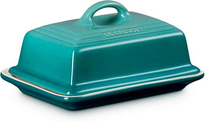 Le Creuset Stoneware European Butter Dish, Riviera