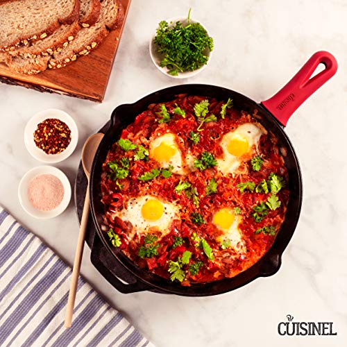 Cast Iron Skillet with Lid (12")