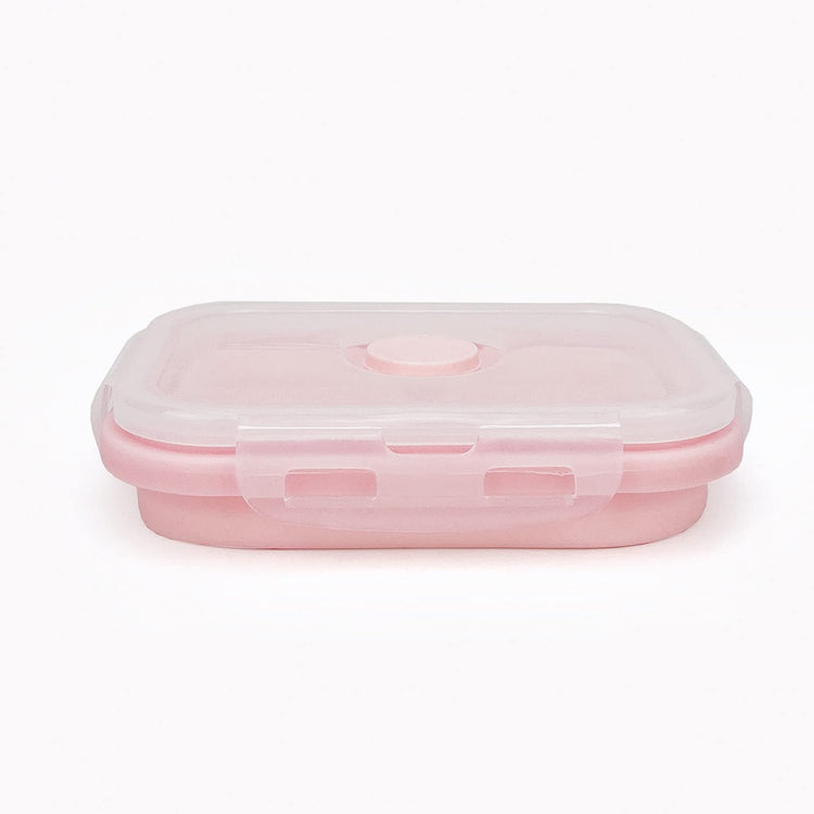 3piece Collapsible Food Storage Containers with Lids (3 Count)
