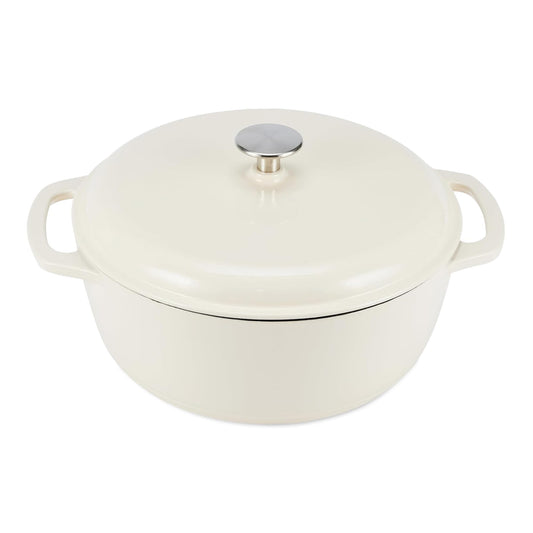 Enameled Cast Iron Dutch Oven Pot with Lid