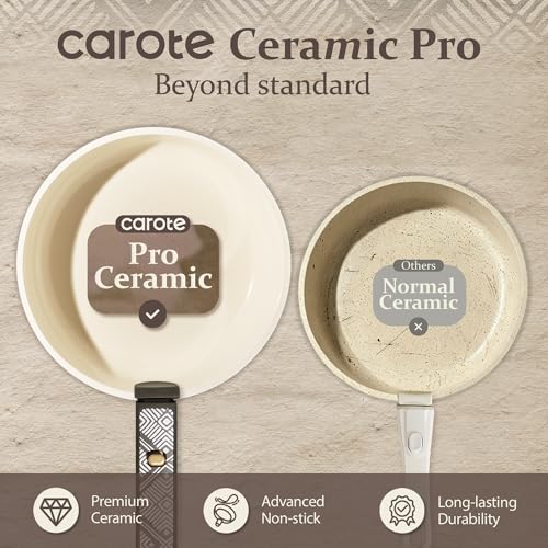 21pcs Ceramic Cookware Set