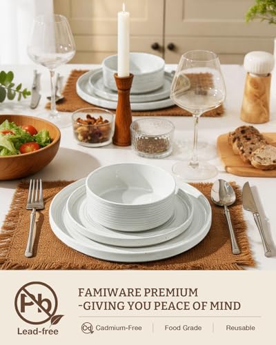 Stoneware Dinnerware Sets (12 Count)
