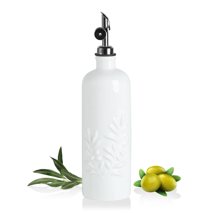 Sweejar 18 Oz Oil Dispenser for Kitchen with Gravity Spout