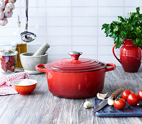 Enameled Cast Iron Round Dutch Oven