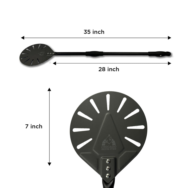 Turning Perforated Pizza Peel