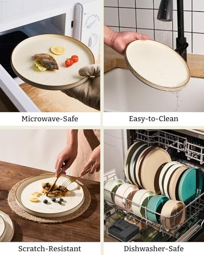 Star Stoneware Dinnerware Sets with Pasta Bowls (16 Count)