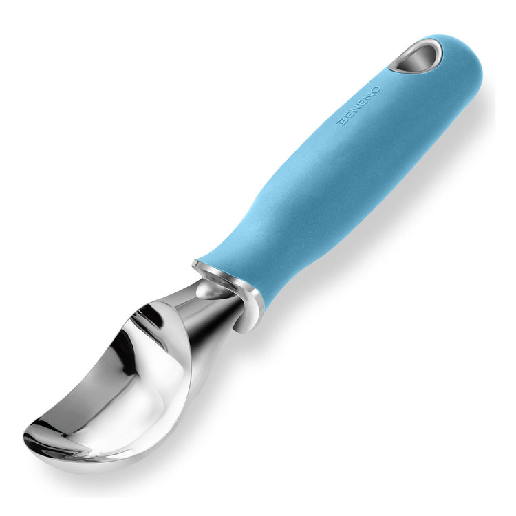 Premium Heavy Duty Ice Cream Scoop with Ergonomic Grip Handle