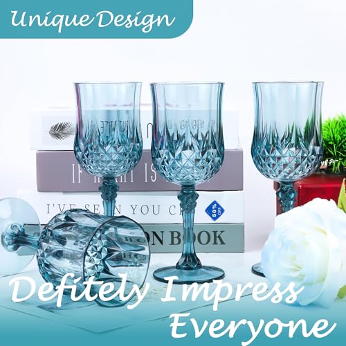 12Pack Plastic Wine Glasses (12 Count)