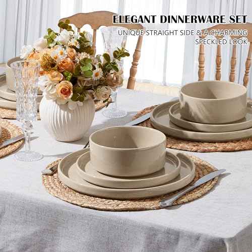6 Piece Stoneware Dinnerware Sets (6 Count)