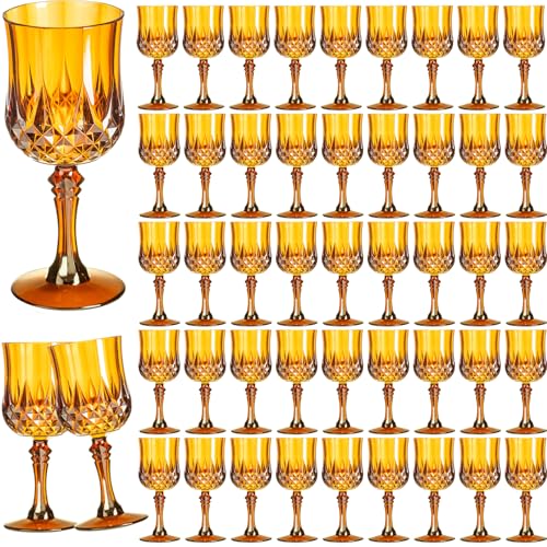 7OZ Plastic Wine Glasses (48 Count)