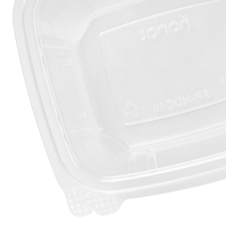 PET Hinged Deli Containers with Lids (200 Count)