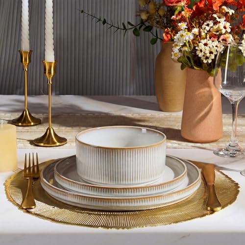 Stoneware Dinnerware Sets for 2