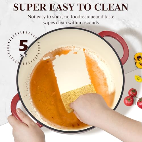 Enameled Cast Iron Dutch Oven