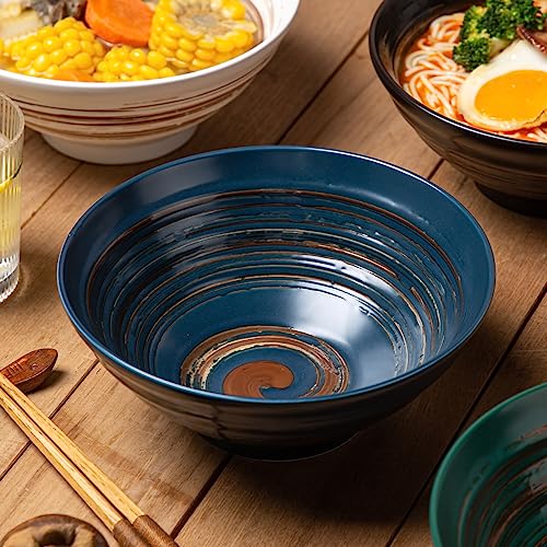 Ramen Bowl Set (Multicolor - Set of 4)