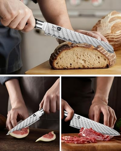 5PCS Damascus Knife Set (5 Count)