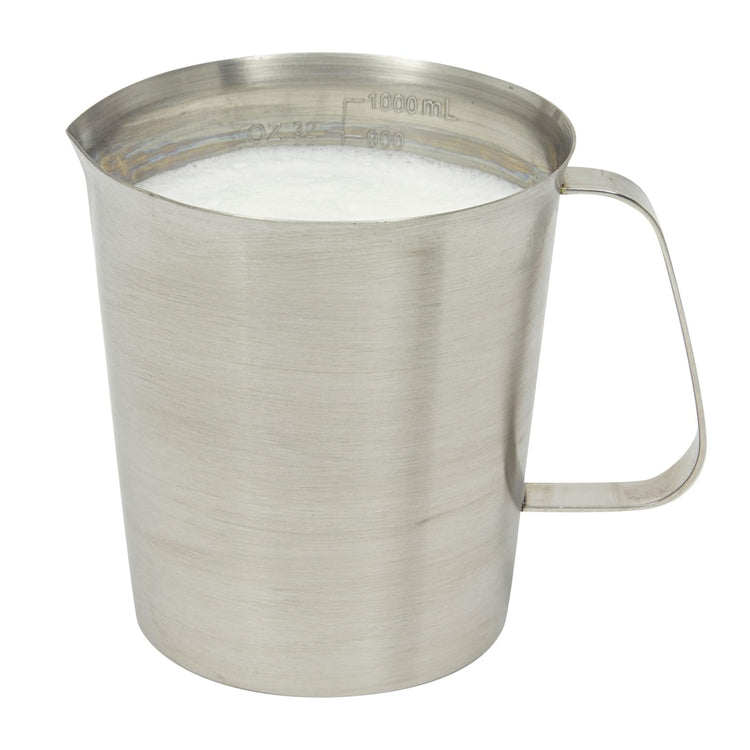 4 Stainless Steel Metal Measuring Cups