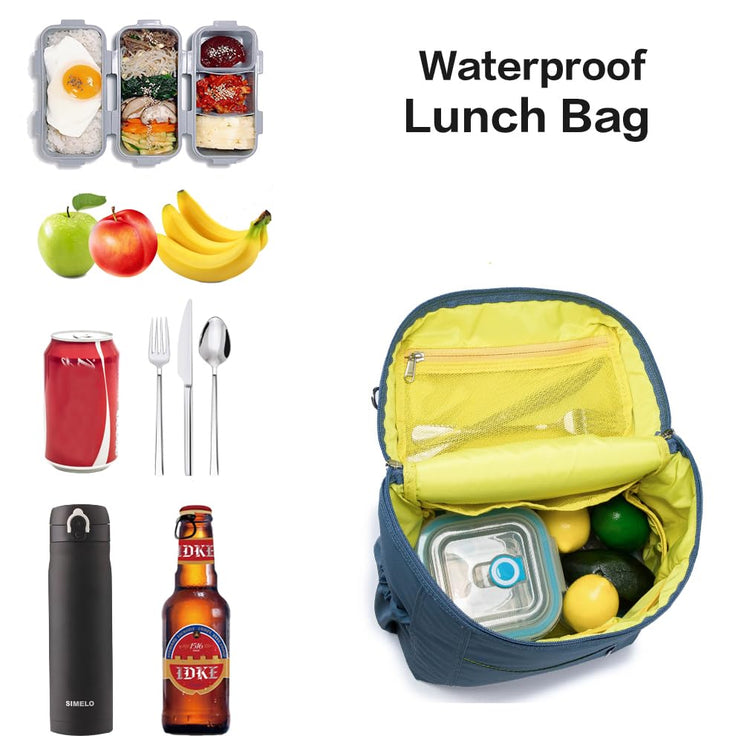 NOL Insulated Lunch Bags for Women Cooler Bag Lightweight Nylon Waterproof Lunch Box for Work