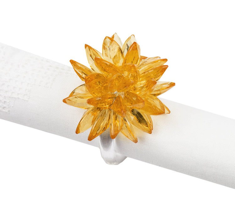 Crystal Design Collection Napkin Rings