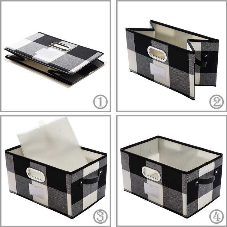 Fodable Storage Bins for Closet [3 (3 Count)