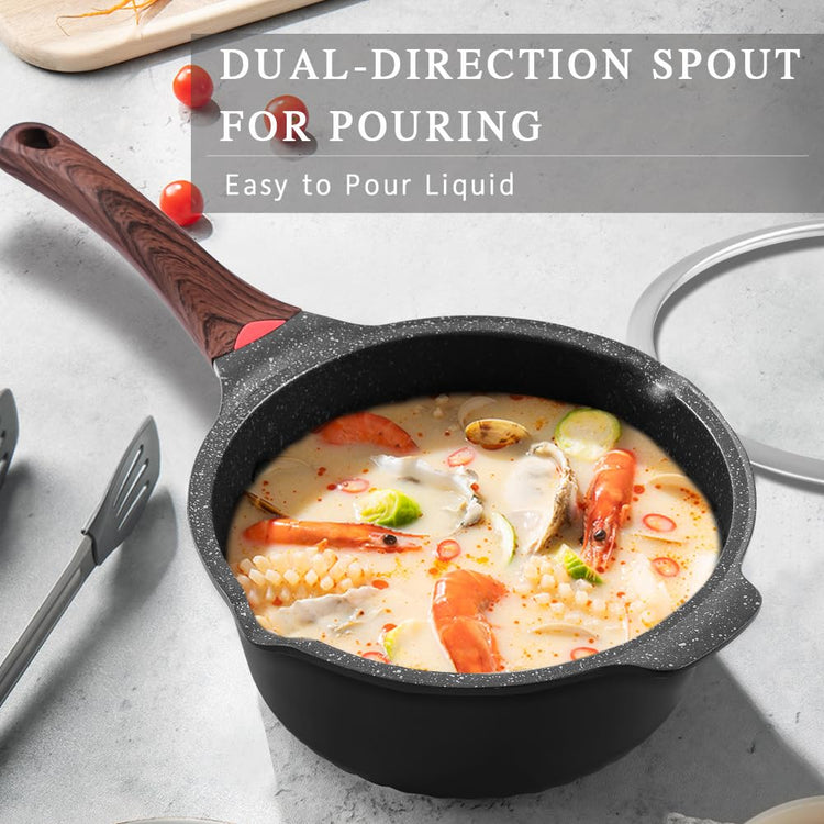 4QT Nonstick Stockpot with Lid