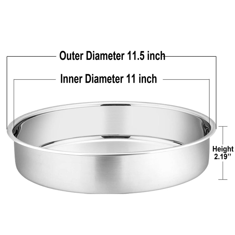 11 Inch Round Cake Pan Set of 3 (3 Count)