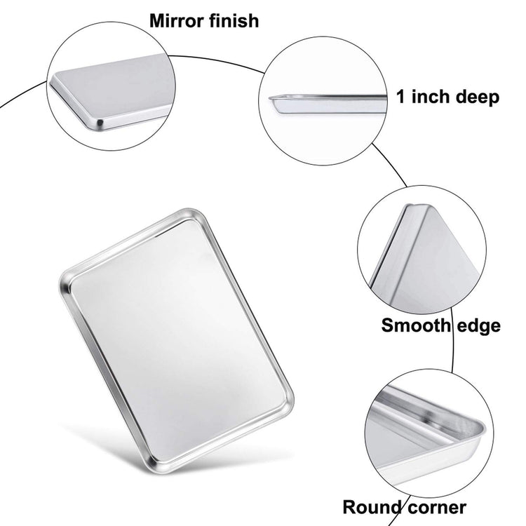 Baking Sheet with Cooling Rack Set