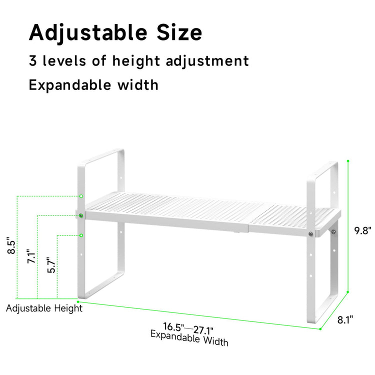 Expandable Storage Shelf (2 Count)