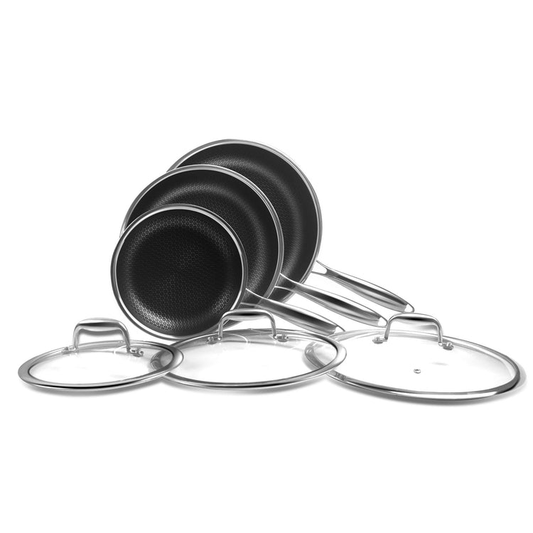 Frying Pans Set Hybrid Non Stick