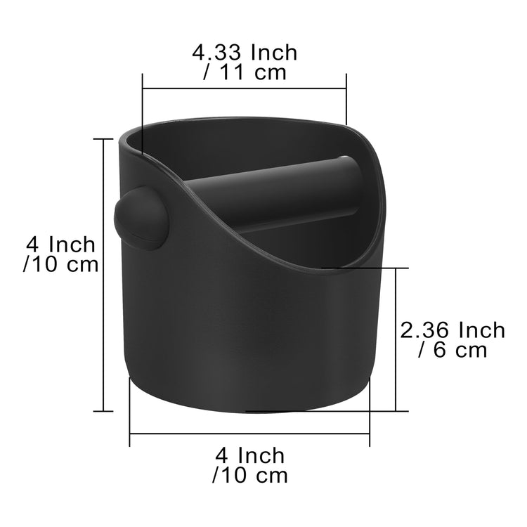 Small Espresso Knock Box 4.3 Inch