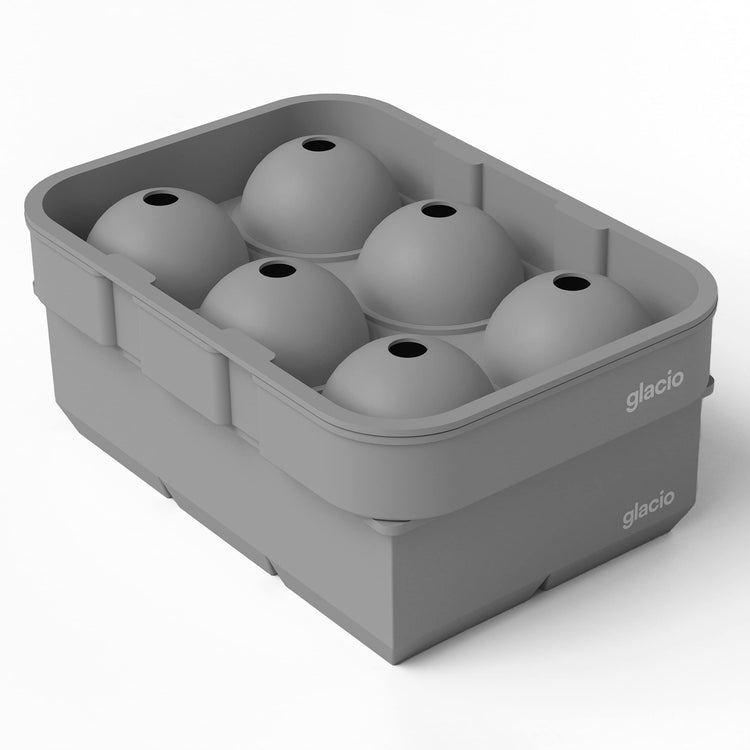 Silicone Ice Cube Trays with Lids (2 Count)
